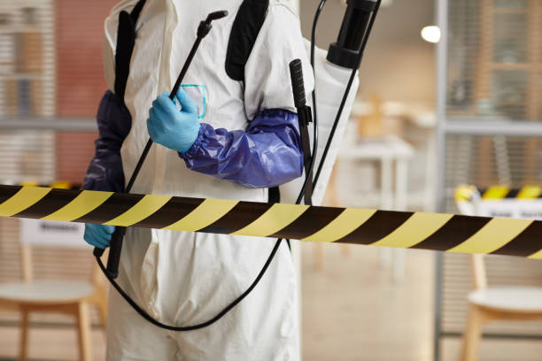 Professional Biohazard technician working in North Conway, NH